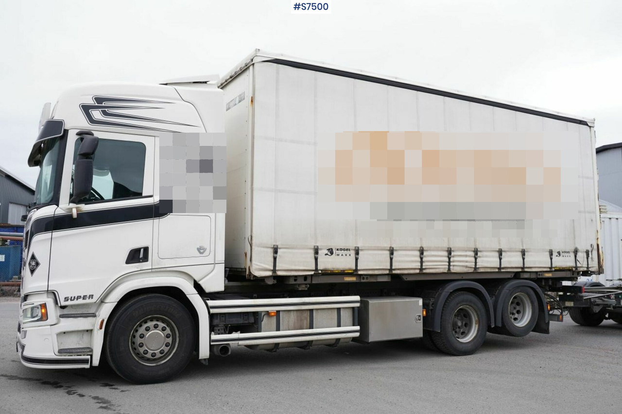 شاحنة صندوقية Box truck Scania R580: صورة 16