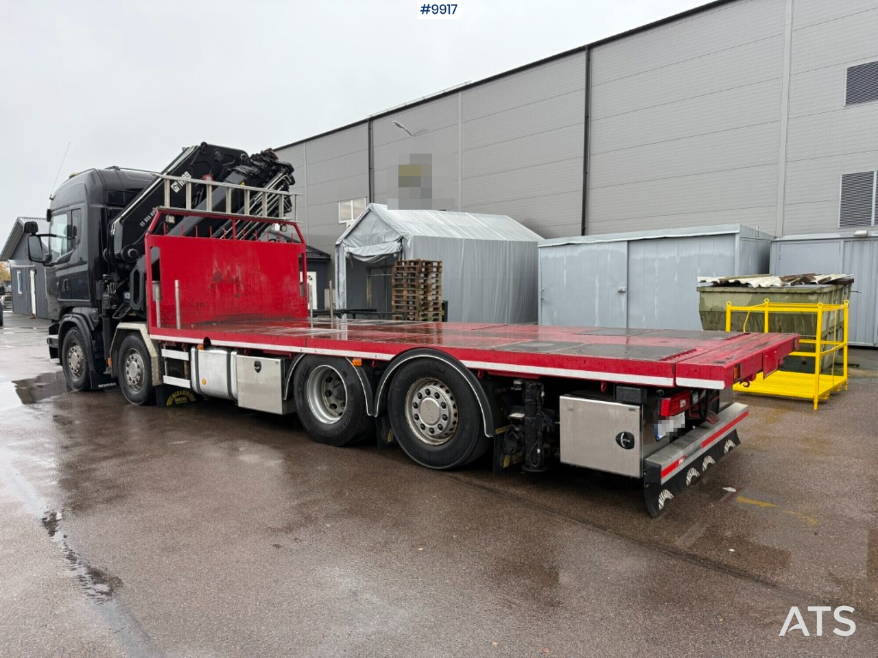 Crane truck/Flatbed truck Scania R520 8X2*6 HIAB XS 855E-8 HIPRO - آلات أخرى: صورة 3 Crane truck/Flatbed truck Scania R520 8X2*6 HIAB XS 855E-8 HIPRO - آلات أخرى: صورة 3