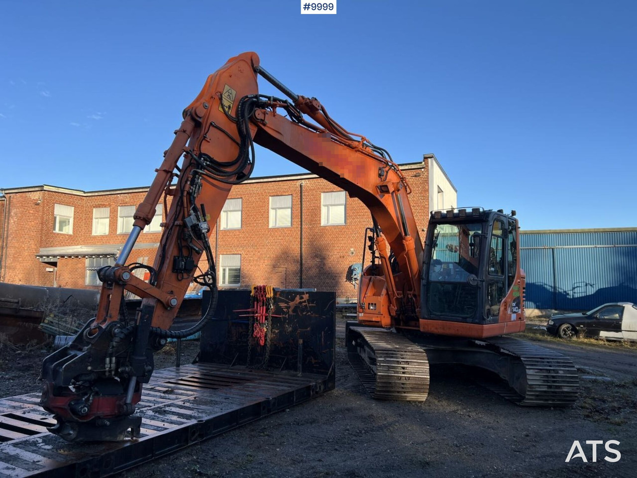 حفار زاحف Doosan DX140LCR-3 Excavator with rotator: صورة 7 حفار زاحف Doosan DX140LCR-3 Excavator with rotator: صورة 7