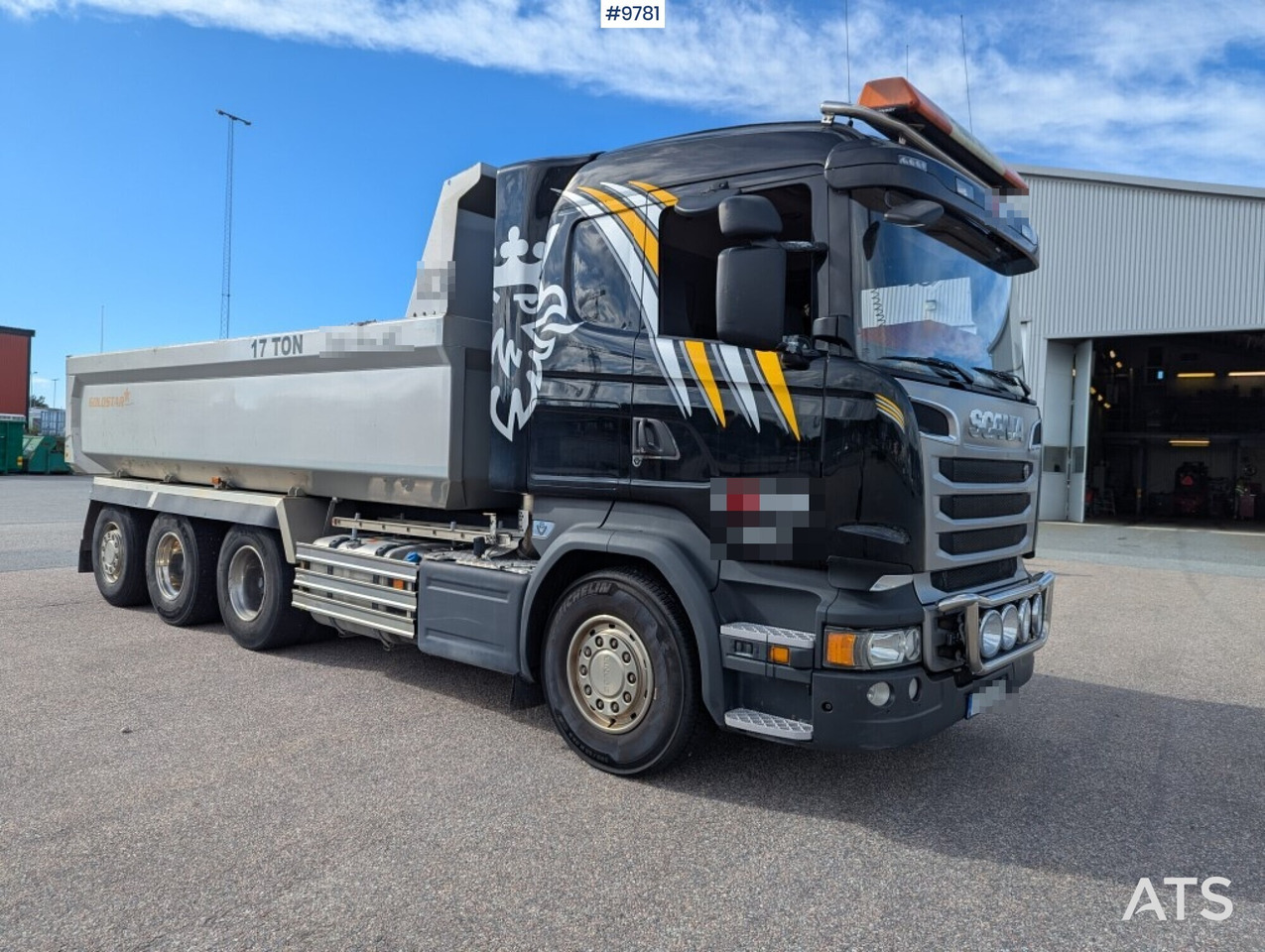Dump truck Scania R520 8X4 - شاحنة قلاب: صورة 2 Dump truck Scania R520 8X4 - شاحنة قلاب: صورة 2