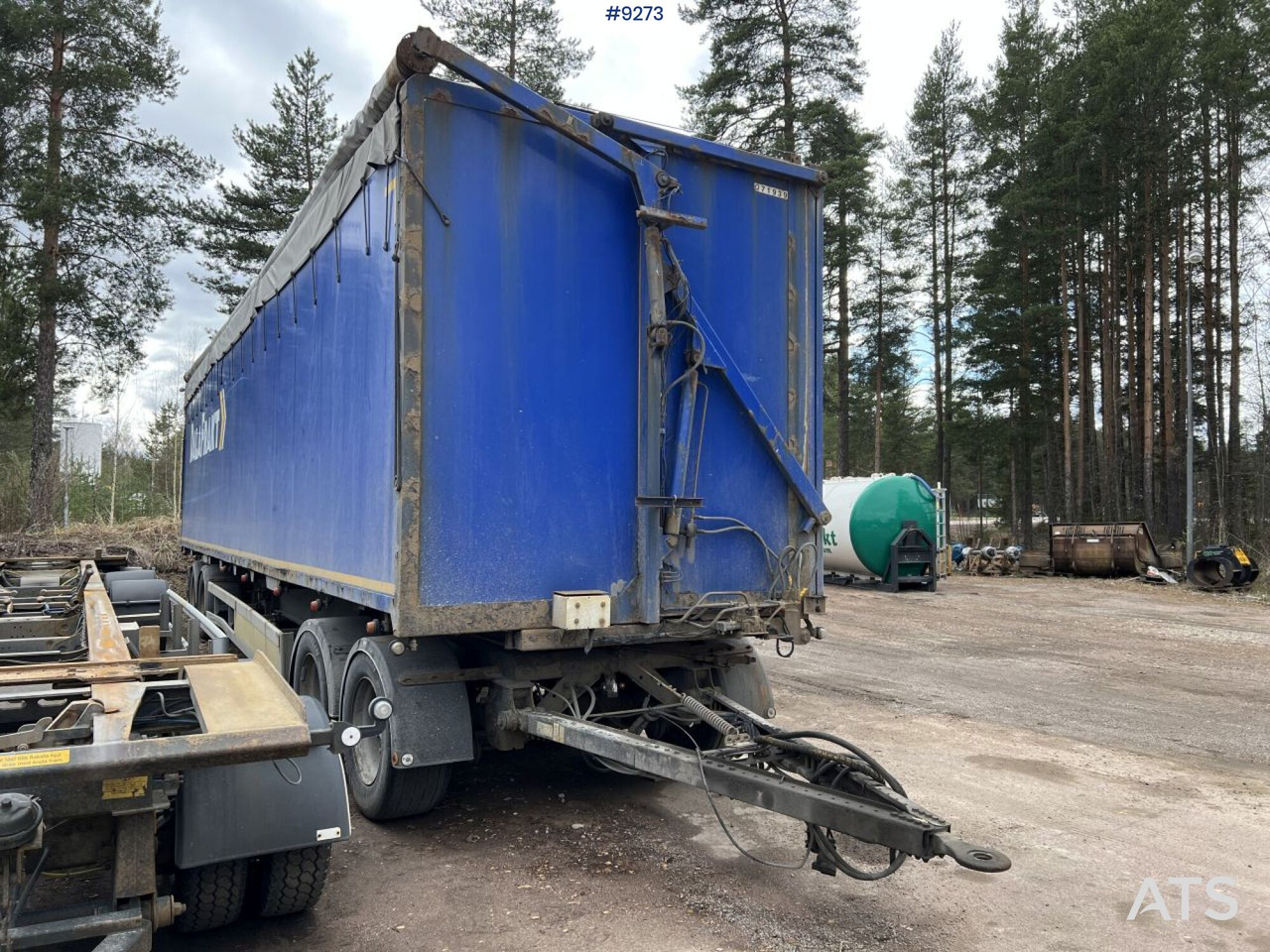 EKSJÖVAGNEN FS 18-18 CHIPPER TRAILER - مقطورة بصندوق مغلق: صورة 2 EKSJÖVAGNEN FS 18-18 CHIPPER TRAILER - مقطورة بصندوق مغلق: صورة 2