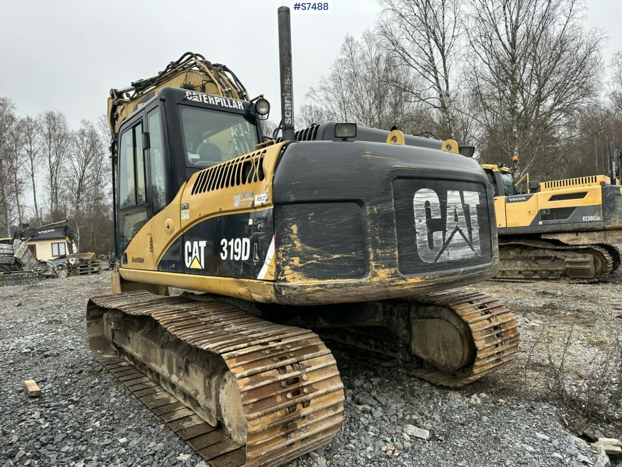 Excavator CAT 319D with rotor, digging system and gear - حفار زاحف: صورة 3 Excavator CAT 319D with rotor, digging system and gear - حفار زاحف: صورة 3