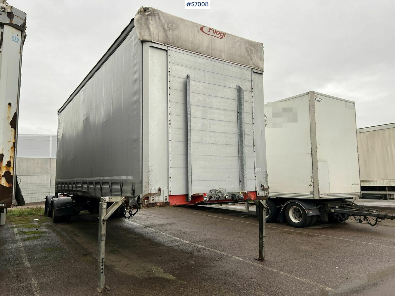 Fliegl SZS380 Link-Trailer - نصف مقطورة بستائر جانبية: صورة 2 Fliegl SZS380 Link-Trailer - نصف مقطورة بستائر جانبية: صورة 2