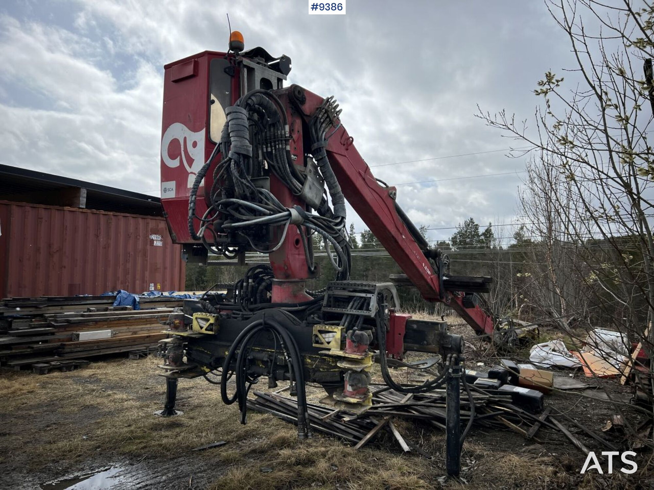 HIAB LOGLIFT F108 ST 96 Timber crane / logging crane - ونش كرين: صورة 2 HIAB LOGLIFT F108 ST 96 Timber crane / logging crane - ونش كرين: صورة 2