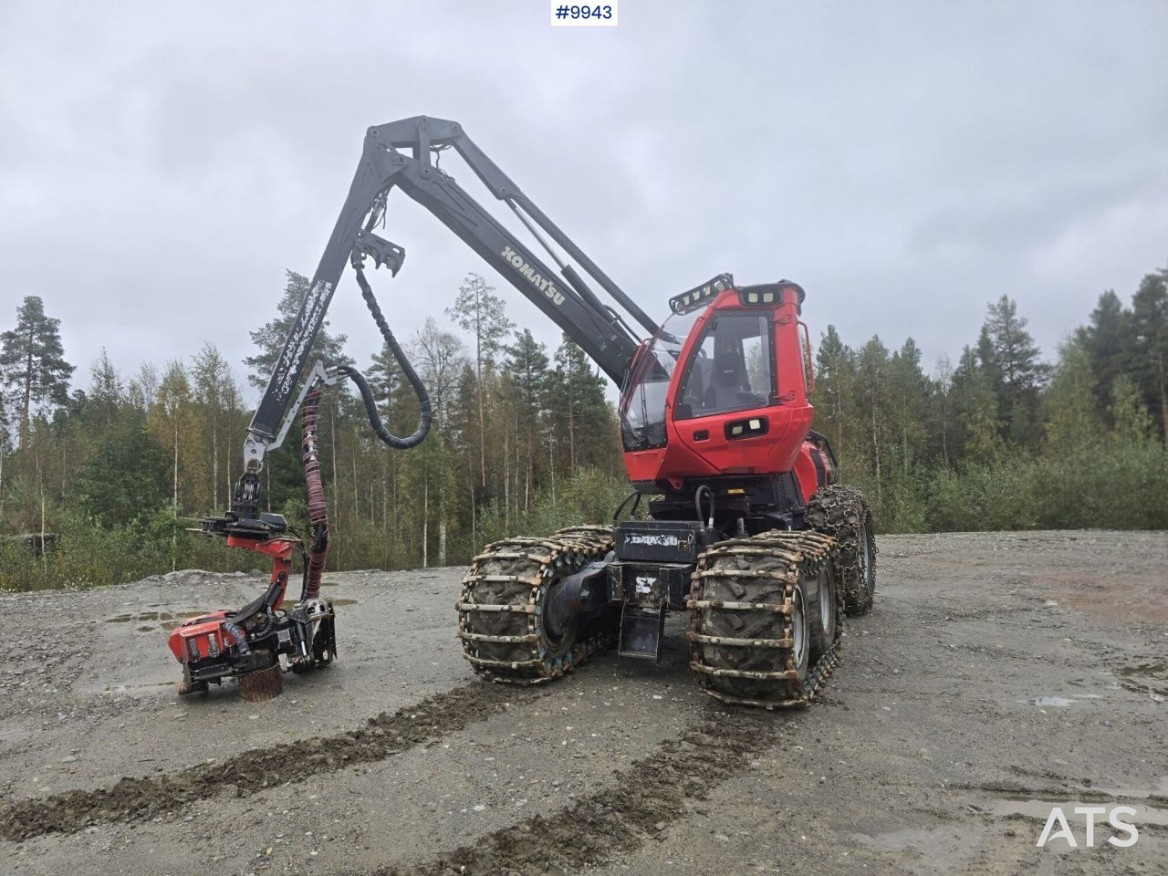 Harvester Komatsu XH901-5 - آلة حصاد الأشجار: صورة 2 Harvester Komatsu XH901-5 - آلة حصاد الأشجار: صورة 2