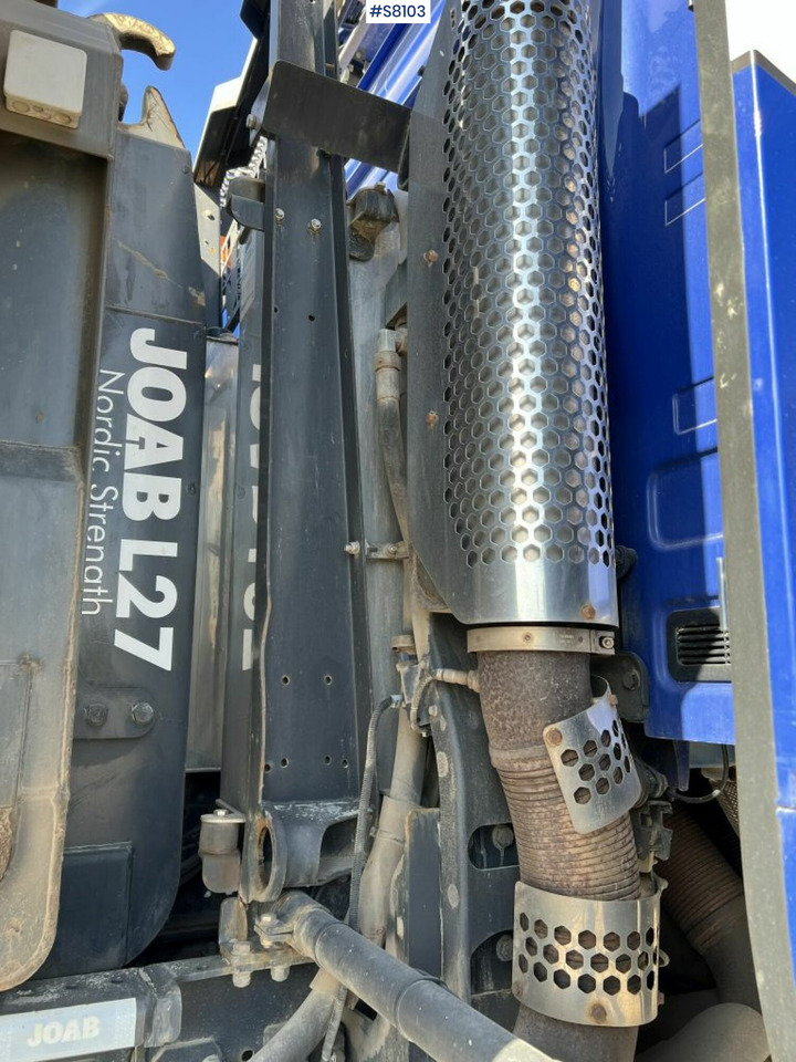 شاحنة برافعة خطافية Hook truck, Scania R580, Joab L27 Hook: صورة 17