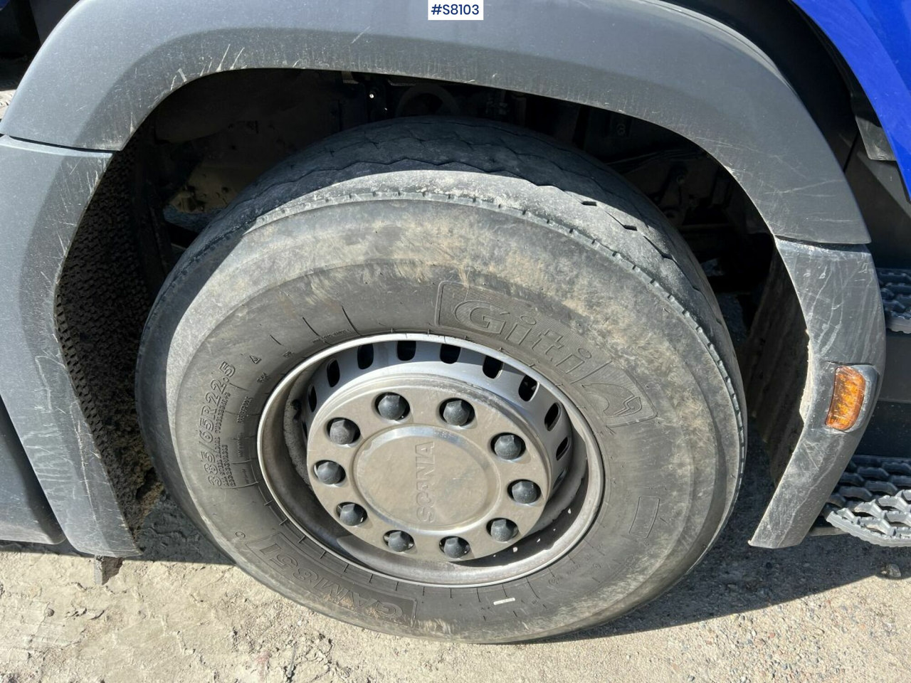 شاحنة برافعة خطافية Hook truck, Scania R580, Joab L27 Hook: صورة 14