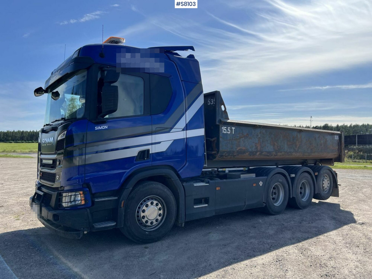 Hook truck, Scania R580, Joab L27 Hook - شاحنة برافعة خطافية: صورة 2 Hook truck, Scania R580, Joab L27 Hook - شاحنة برافعة خطافية: صورة 2