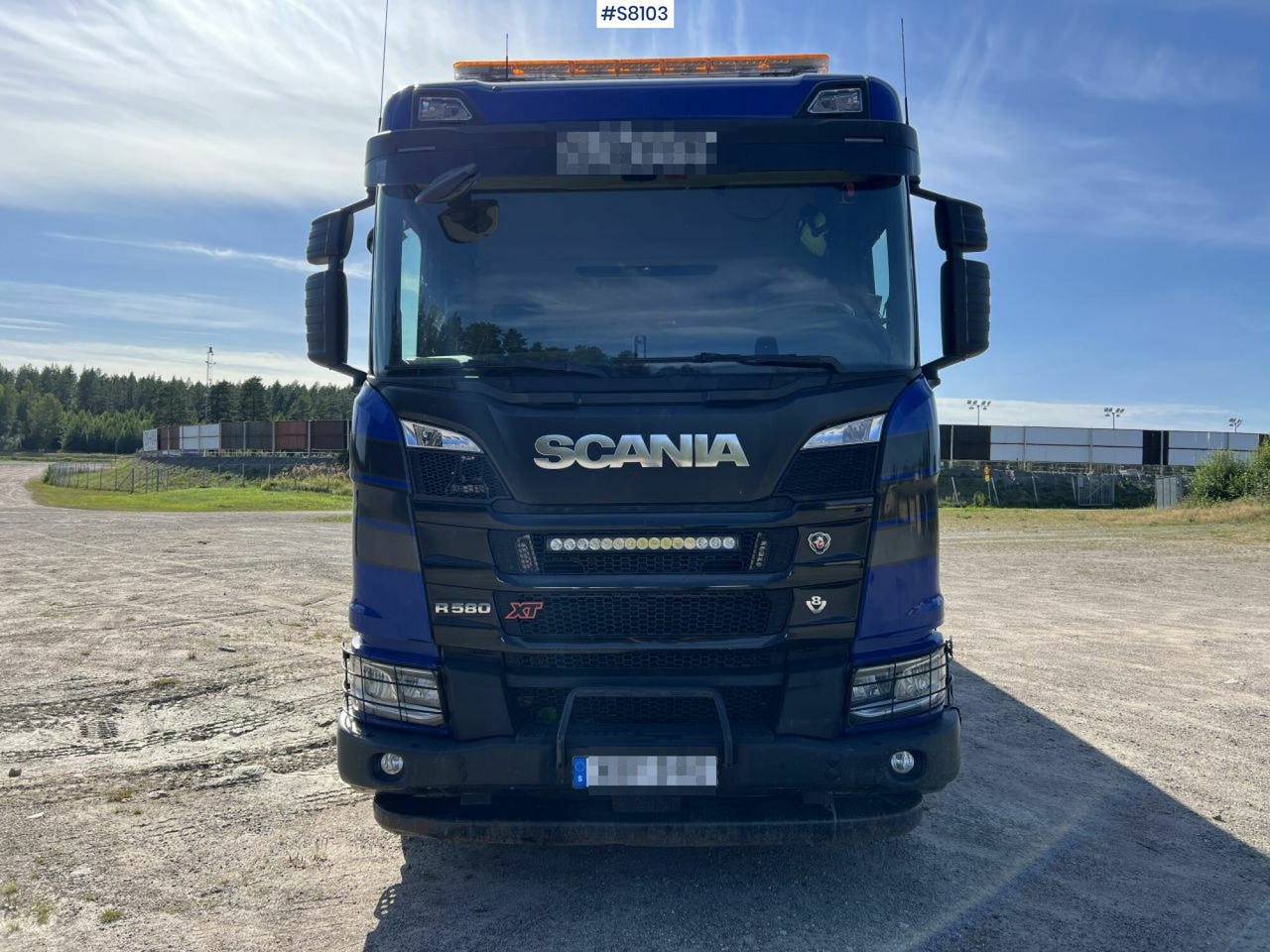 شاحنة برافعة خطافية Hook truck, Scania R580, Joab L27 Hook: صورة 10