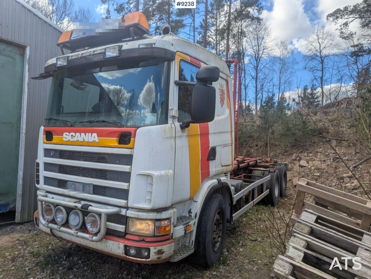 Hooklift Truck Scania R164 - Rep Object - شاحنة برافعة خطافية: صورة 1 Hooklift Truck Scania R164 - Rep Object - شاحنة برافعة خطافية: صورة 1
