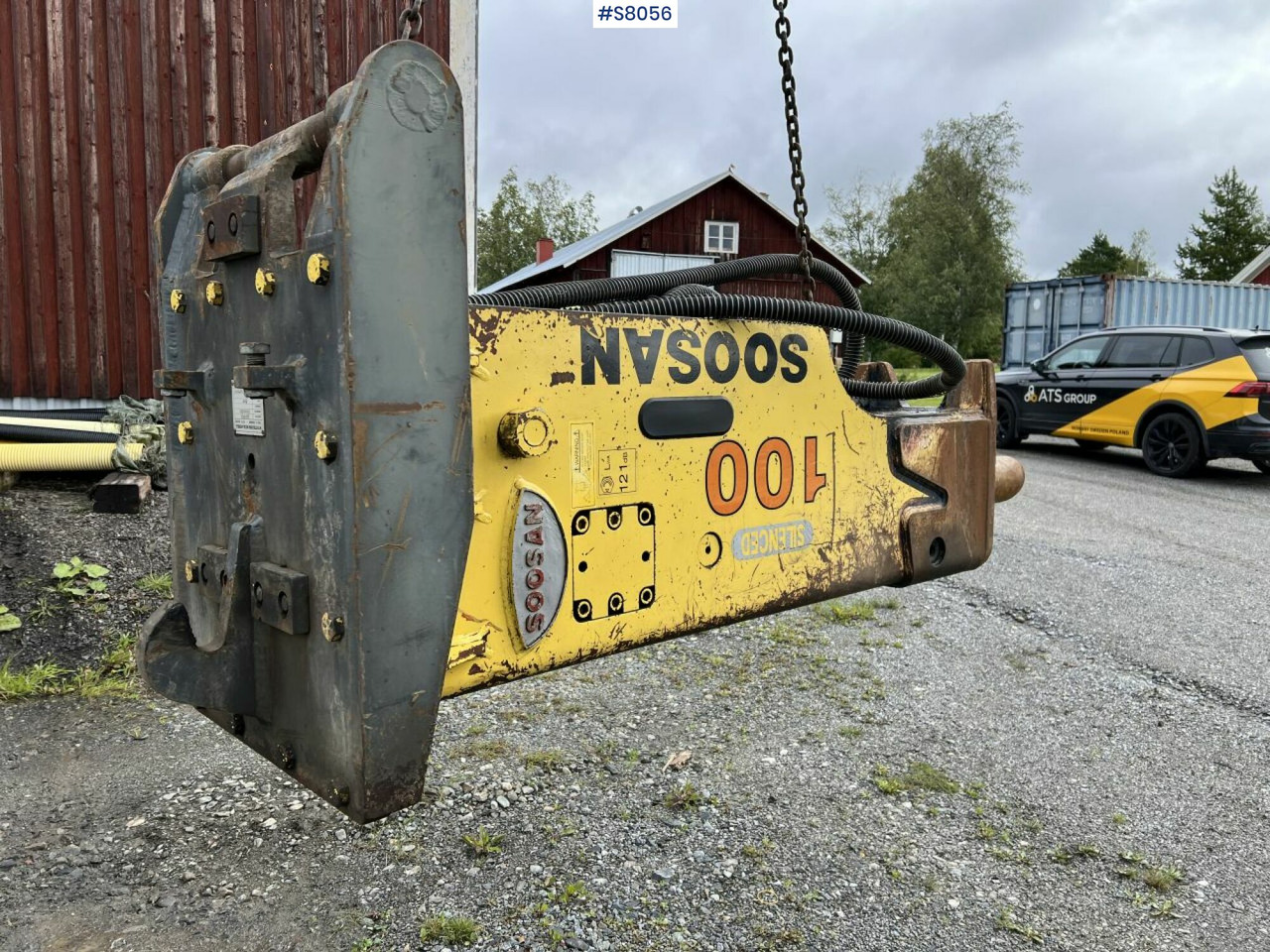 Hydraulic hammer Soosan SB100TS-P - مطرقة هيدروليكية: صورة 2 Hydraulic hammer Soosan SB100TS-P - مطرقة هيدروليكية: صورة 2