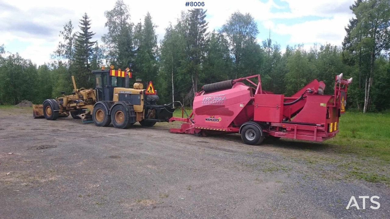 John Deere 772-A Grader with Gravel Sorter, see video - ماكينة تسوية: صورة 1 John Deere 772-A Grader with Gravel Sorter, see video - ماكينة تسوية: صورة 1