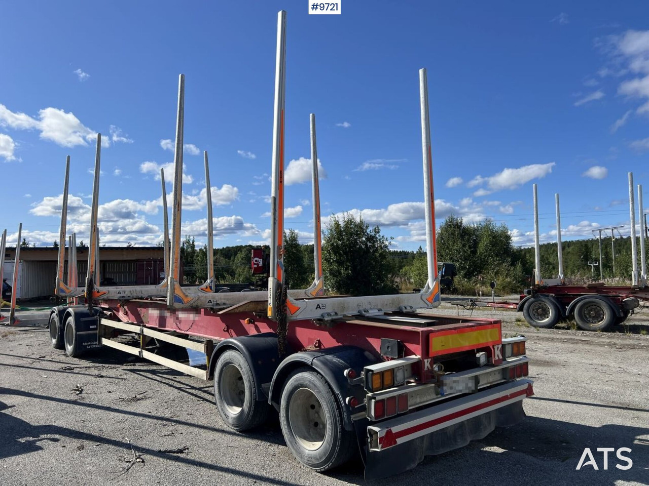 مقطورة اخشاب Kilafors SBB4A-36-105 Timber wagon: صورة 6 مقطورة اخشاب Kilafors SBB4A-36-105 Timber wagon: صورة 6