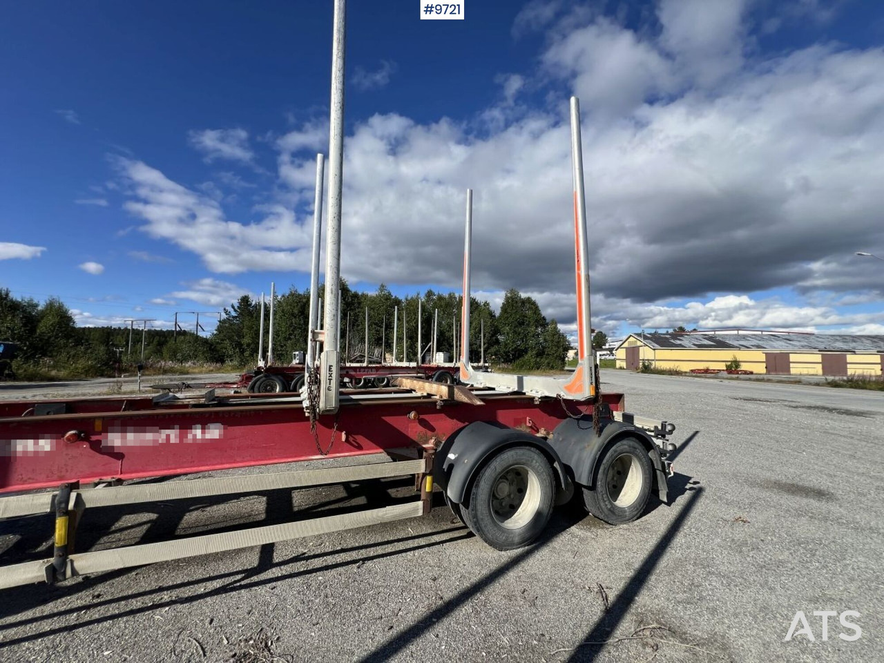 مقطورة اخشاب Kilafors SBB4A-36-105 Timber wagon: صورة 8 مقطورة اخشاب Kilafors SBB4A-36-105 Timber wagon: صورة 8