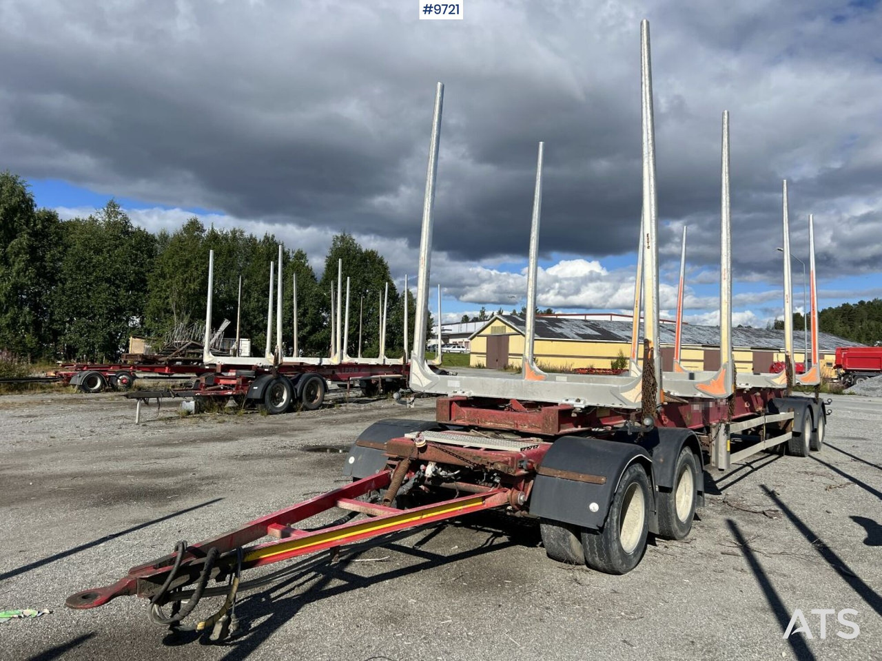 مقطورة اخشاب Kilafors SBB4A-36-105 Timber wagon: صورة 9 مقطورة اخشاب Kilafors SBB4A-36-105 Timber wagon: صورة 9