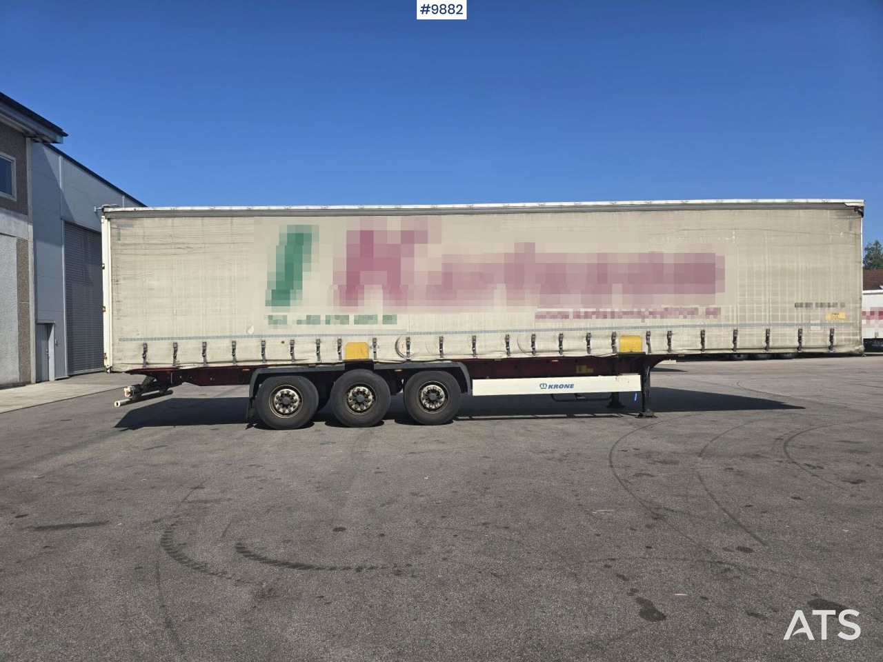 Krone trailer - نصف مقطورة بستائر جانبية: صورة 2 Krone trailer - نصف مقطورة بستائر جانبية: صورة 2