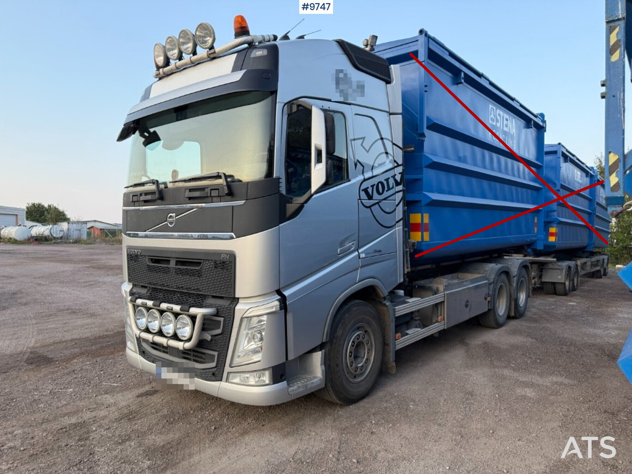 Lastväxlare Volvo FH 540 6x2 - شاحنة برافعة خطافية: صورة 2 Lastväxlare Volvo FH 540 6x2 - شاحنة برافعة خطافية: صورة 2