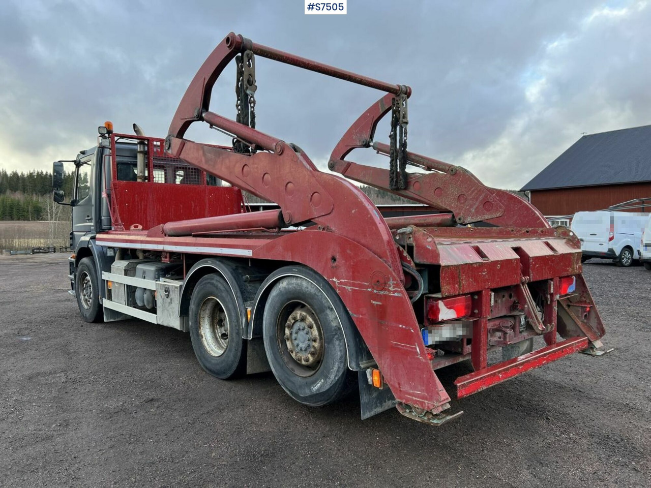 Lift dumper Mercedes Benz 950.60 2529L (SE VIDEO) - شاحنة لودر انزلاقي: صورة 3 Lift dumper Mercedes Benz 950.60 2529L (SE VIDEO) - شاحنة لودر انزلاقي: صورة 3