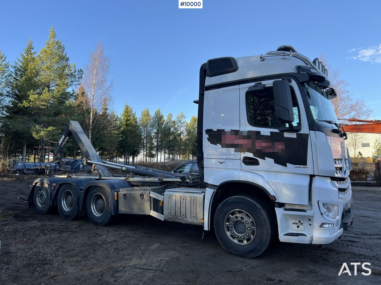 MERCEDES-BENZ AROCS 3251 Hook Truck with tridem body - شاحنة برافعة خطافية: صورة 2 MERCEDES-BENZ AROCS 3251 Hook Truck with tridem body - شاحنة برافعة خطافية: صورة 2
