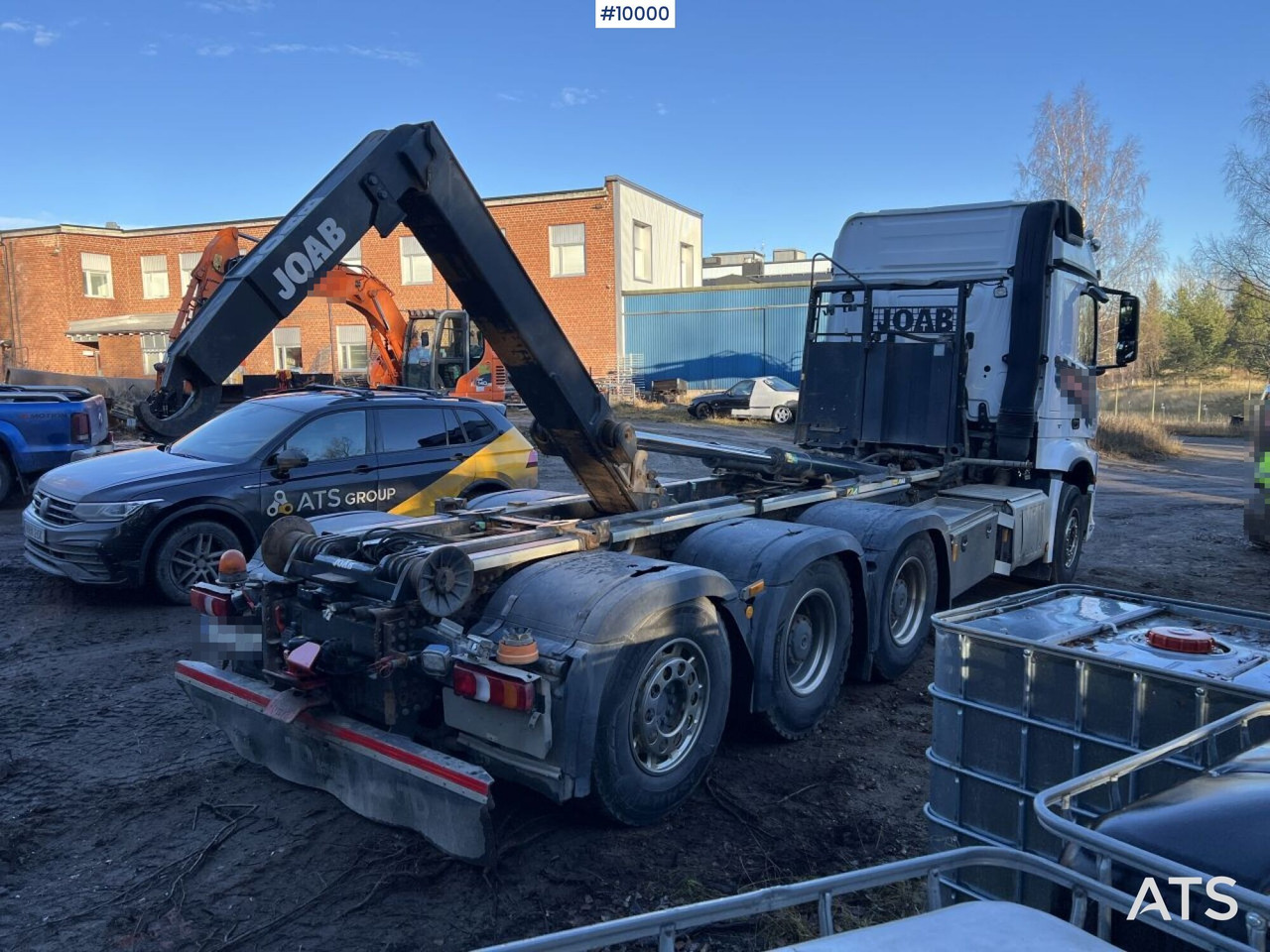 MERCEDES-BENZ AROCS 3251 Hook Truck with tridem body - شاحنة برافعة خطافية: صورة 3 MERCEDES-BENZ AROCS 3251 Hook Truck with tridem body - شاحنة برافعة خطافية: صورة 3
