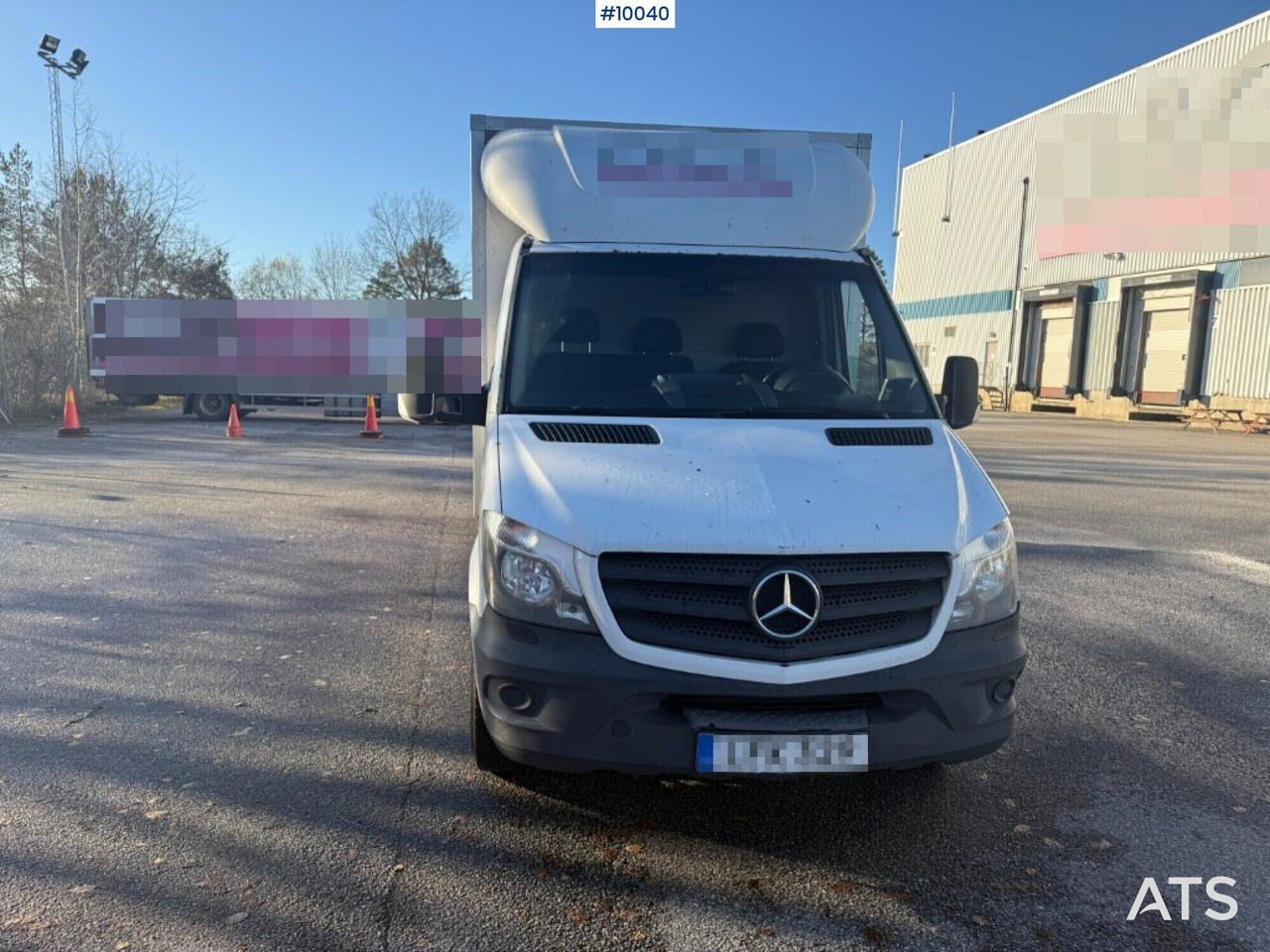 شاحنة بصندوق مغلق Mercedes Benz Sprinter with tail lift: صورة 8