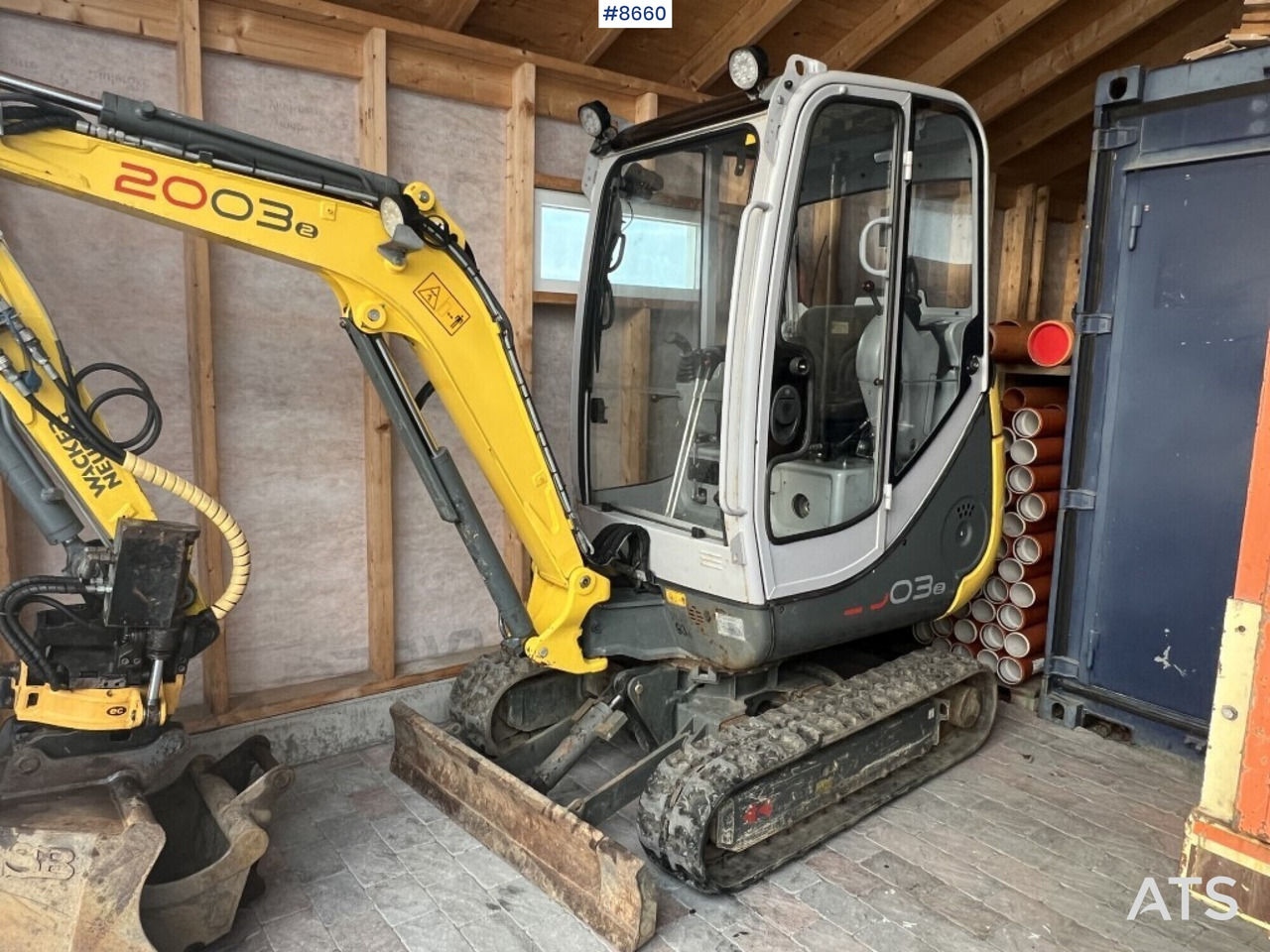 حفّار Mini excavator - Wacker Neuson 2003RD: صورة 7