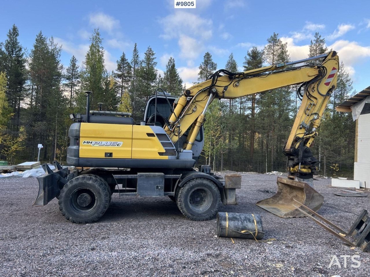New Holland, MH-Plus-C Wheel excavator with excavation system, rotor, and grader bucket - حفار ذو عجلات: صورة 3 New Holland, MH-Plus-C Wheel excavator with excavation system, rotor, and grader bucket - حفار ذو عجلات: صورة 3