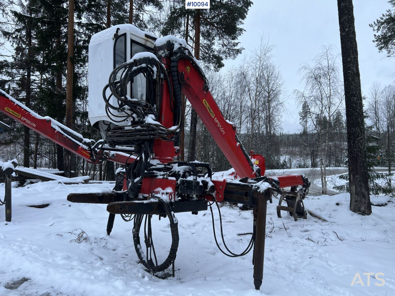 Palfinger Epsilon M110 Timber crane with double jib - ونش كرين: صورة 2 Palfinger Epsilon M110 Timber crane with double jib - ونش كرين: صورة 2