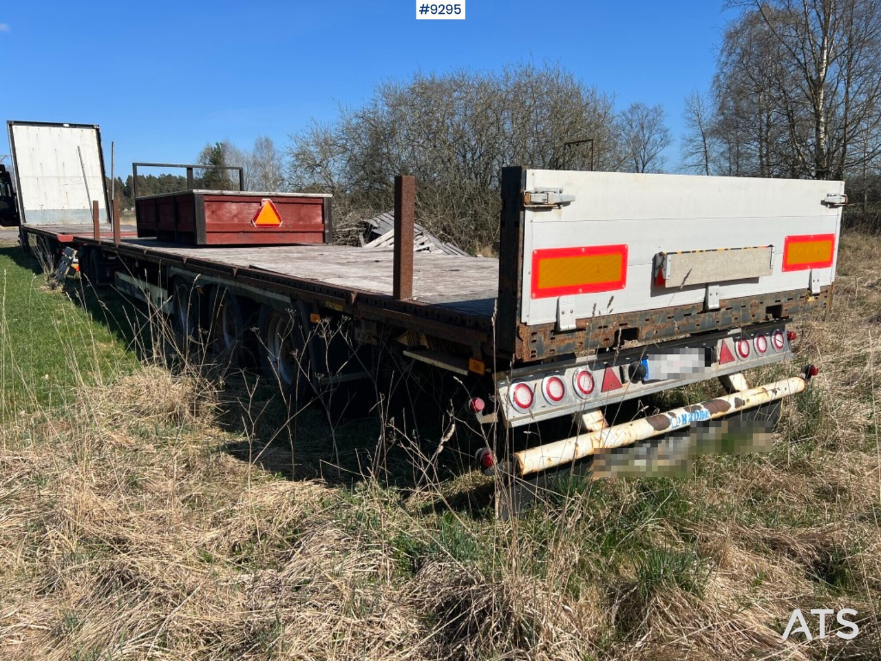 SCANIA R480 LB with flatbed, trailer and dolly REP. OBJECT - شاحنات مسطحة: صورة 4 SCANIA R480 LB with flatbed, trailer and dolly REP. OBJECT - شاحنات مسطحة: صورة 4
