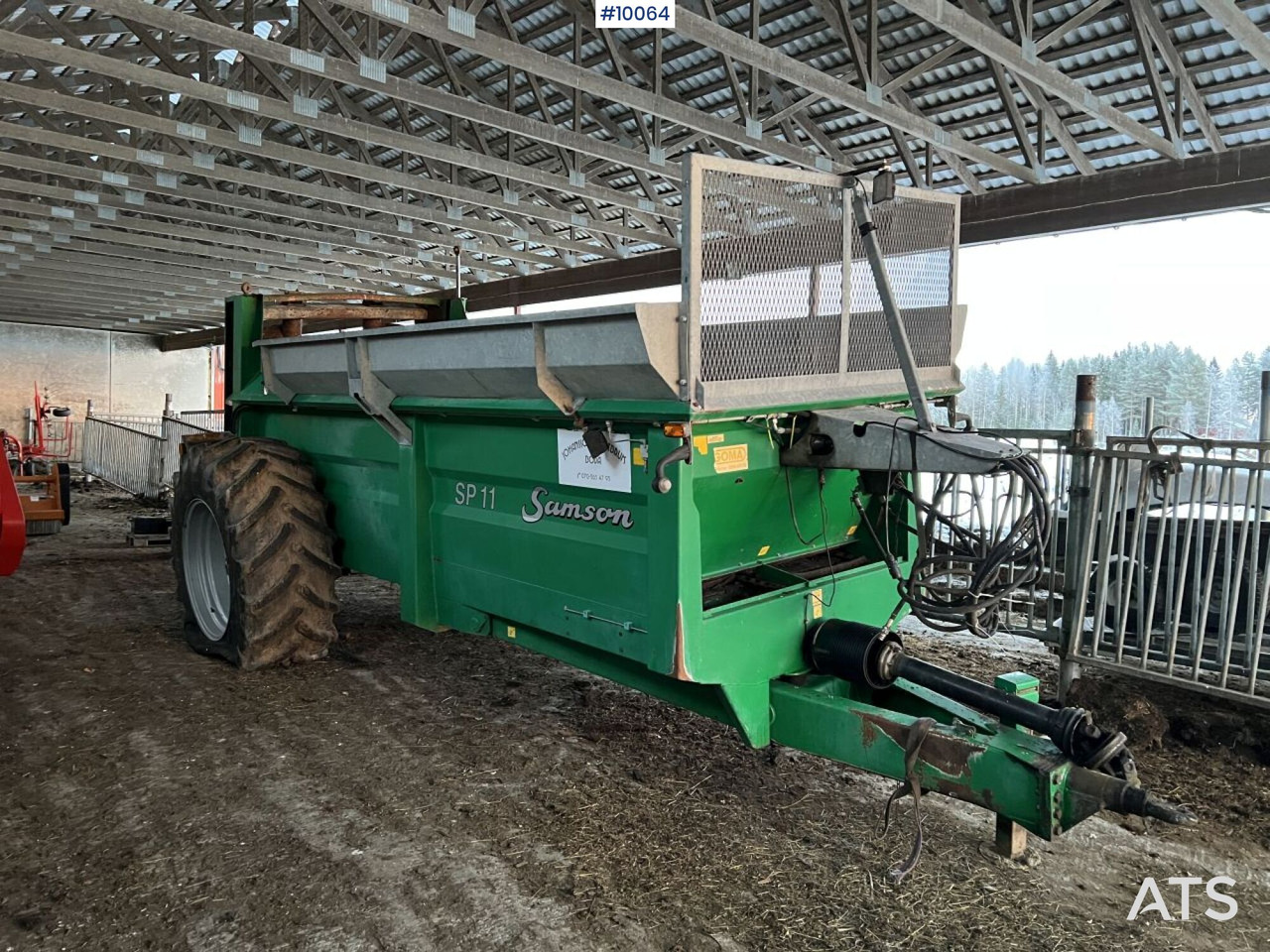 ناثرة السماد الحيواني Samson SP11 Fertilizer Spreader: صورة 8 ناثرة السماد الحيواني Samson SP11 Fertilizer Spreader: صورة 8