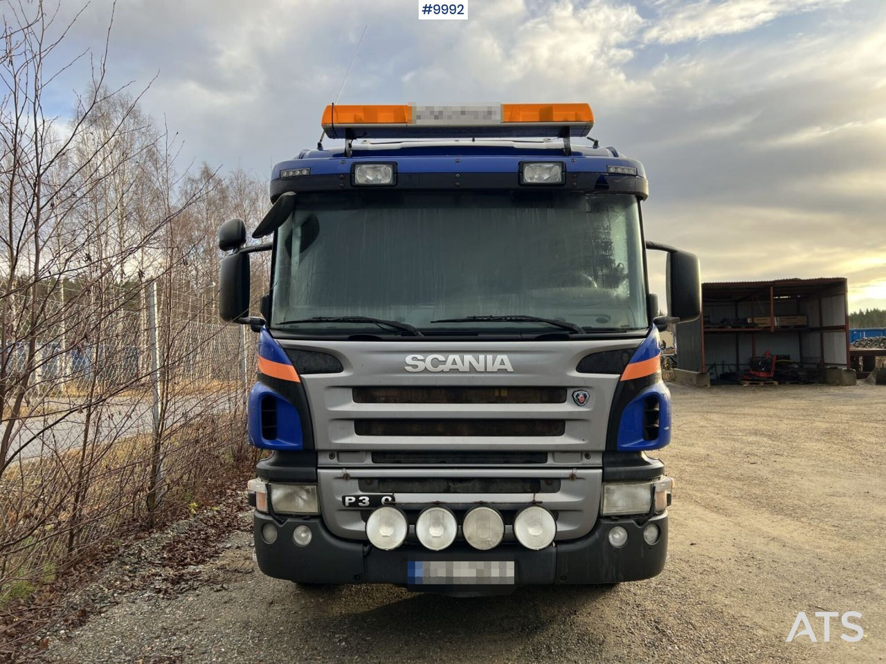 Scania P380 Hook truck - شاحنة برافعة خطافية: صورة 4 Scania P380 Hook truck - شاحنة برافعة خطافية: صورة 4