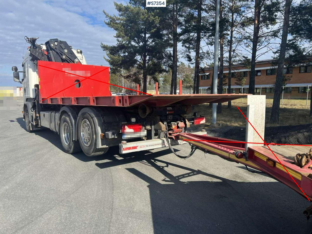 Scania R410 LB 6x2 Crane truck with Hiab crane and multilift axle - شاحنة برافعة خطافية, شاحنة كرين: صورة 3 Scania R410 LB 6x2 Crane truck with Hiab crane and multilift axle - شاحنة برافعة خطافية, شاحنة كرين: صورة 3