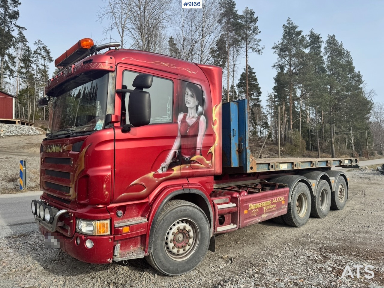 Scania R470 8x4 Tridem Hook lift truck - شاحنة برافعة خطافية: صورة 1 Scania R470 8x4 Tridem Hook lift truck - شاحنة برافعة خطافية: صورة 1
