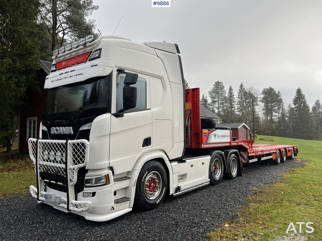 Scania R500 Tractor unit with Doll S3L Trombone Trailer - رأس تريلا, نصف مقطورة بلودر منخفض: صورة 2 Scania R500 Tractor unit with Doll S3L Trombone Trailer - رأس تريلا, نصف مقطورة بلودر منخفض: صورة 2
