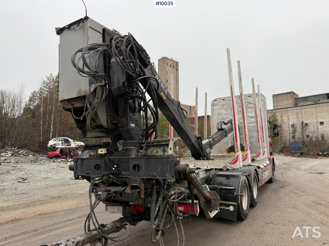 Scania R730 timber truck with crane and trailer (VIDEO) - شاحنة قطع الأشجار, شاحنة كرين: صورة 5 Scania R730 timber truck with crane and trailer (VIDEO) - شاحنة قطع الأشجار, شاحنة كرين: صورة 5