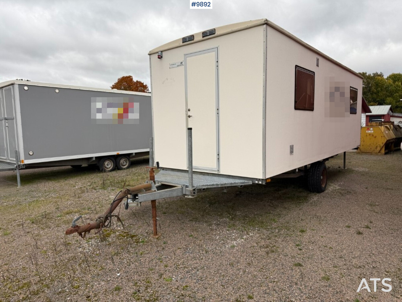 Staff wagon - Lycksele wagon PV4/3 - حاوية إنشاءات, مقطورة: صورة 1 Staff wagon - Lycksele wagon PV4/3 - حاوية إنشاءات, مقطورة: صورة 1