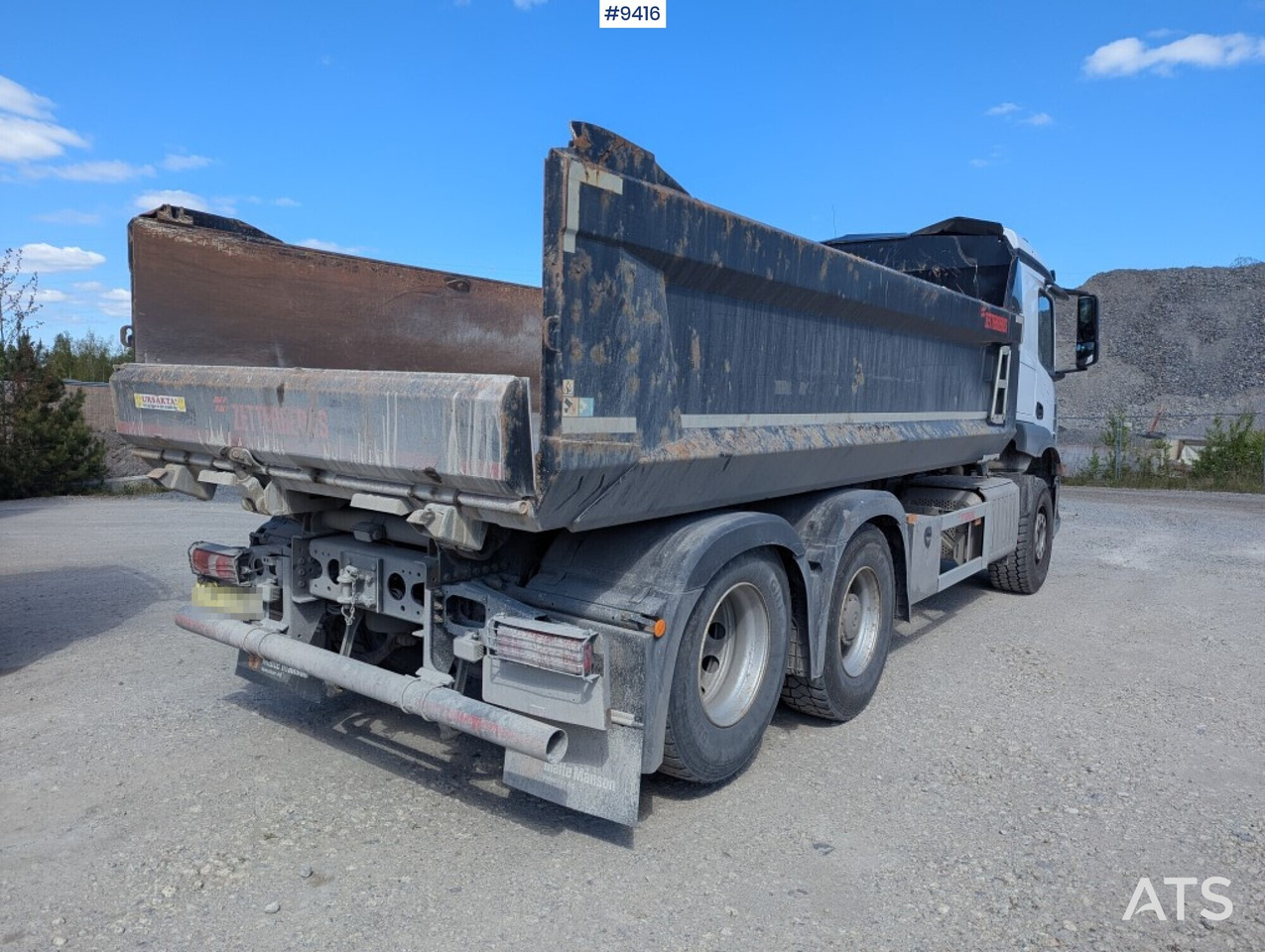 Tipper Truck Mercedes-Benz Arocs 6X2 - شاحنة قلاب: صورة 4 Tipper Truck Mercedes-Benz Arocs 6X2 - شاحنة قلاب: صورة 4