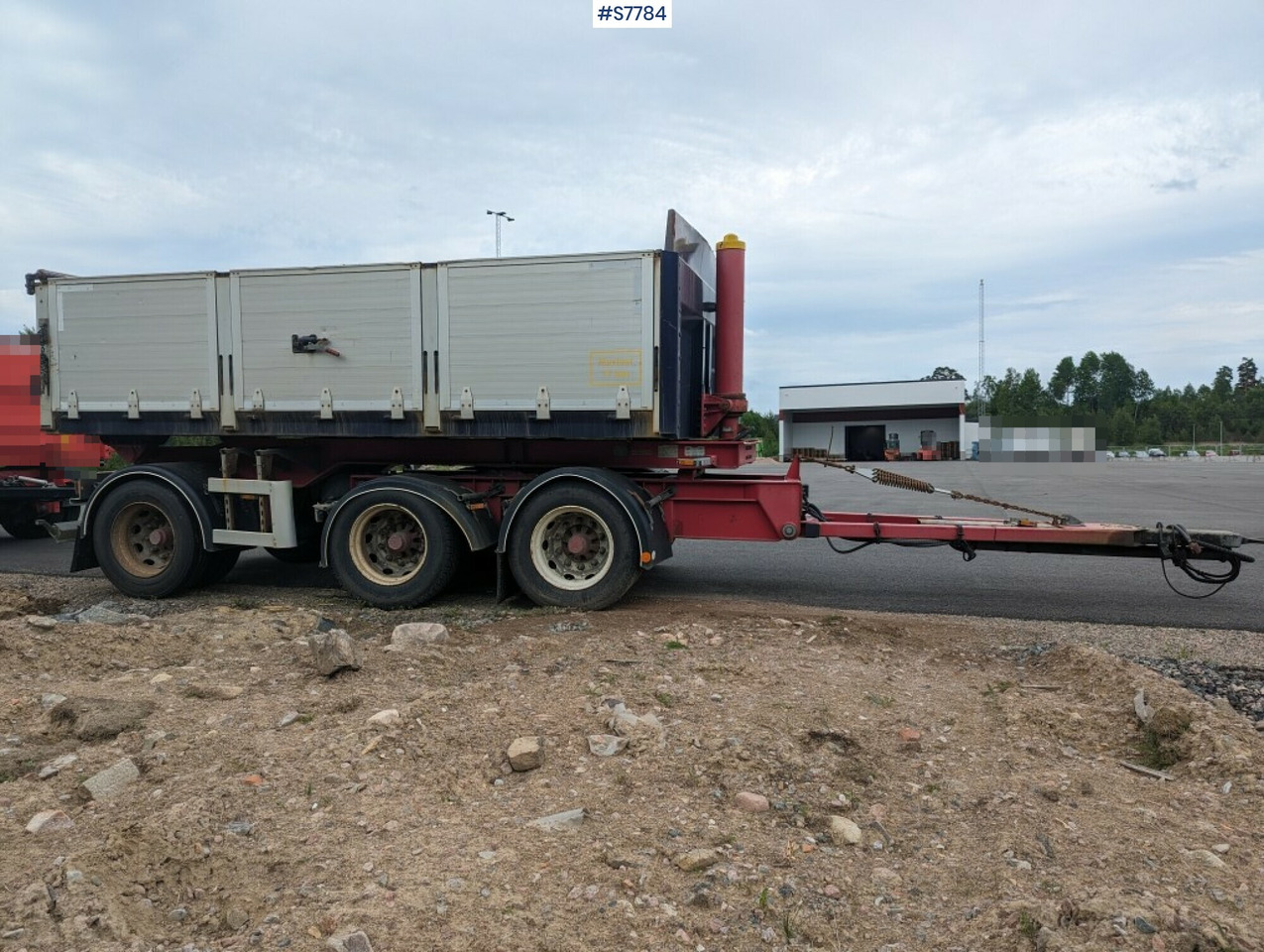 تأجير  Tipper trailer GEHAB 3-axlat Tipper trailer GEHAB 3-axlat: صورة 9