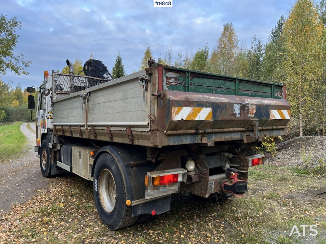 VOLVO FL7 4X2 Crane truck/Dump truck with Hiab071 crane - شاحنة قلاب, شاحنة كرين: صورة 5 VOLVO FL7 4X2 Crane truck/Dump truck with Hiab071 crane - شاحنة قلاب, شاحنة كرين: صورة 5