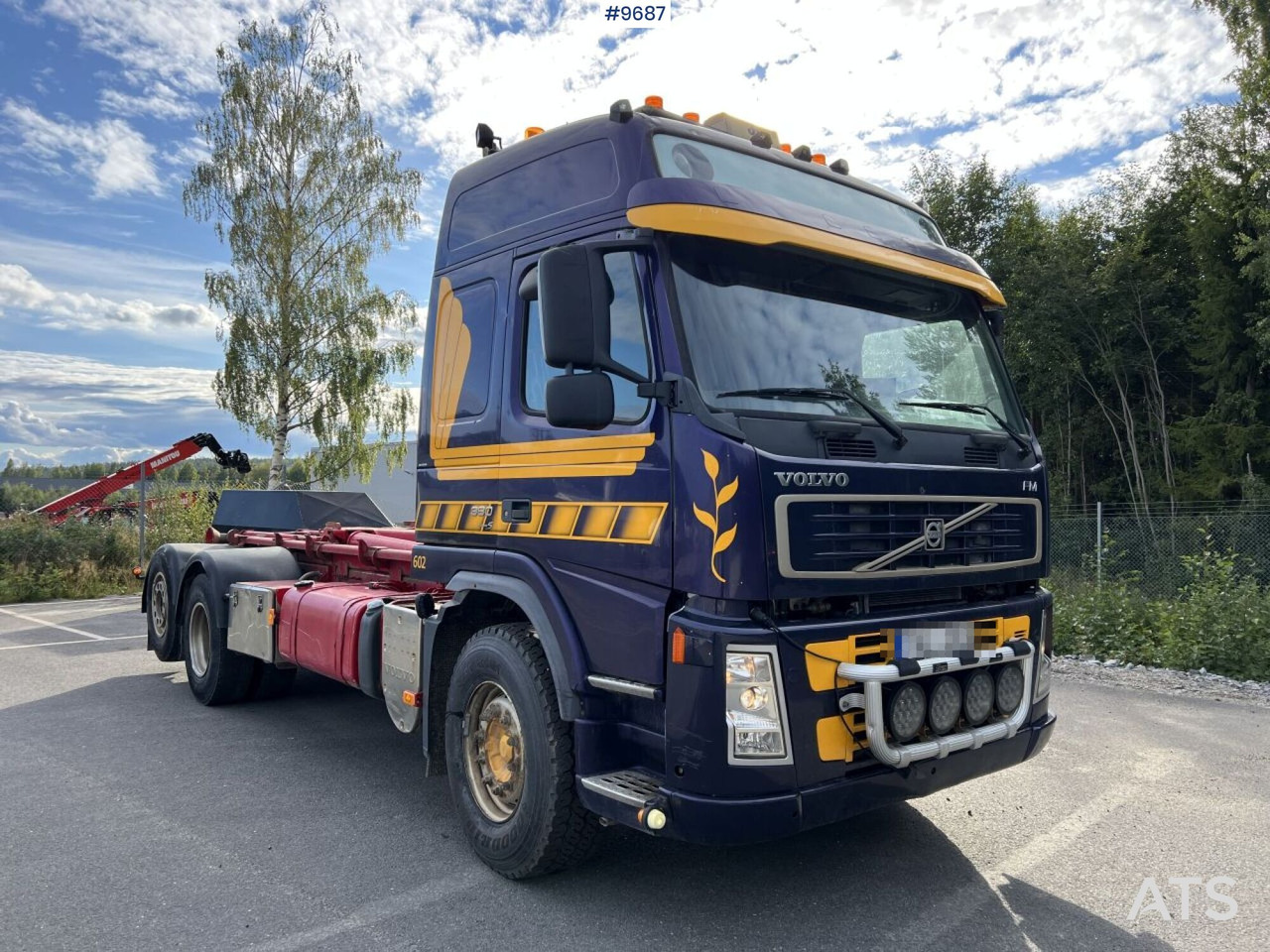 VOLVO FM-380 6*2 Truck with swap body (VIDEO) - شاحنة برافعة خطافية: صورة 2 VOLVO FM-380 6*2 Truck with swap body (VIDEO) - شاحنة برافعة خطافية: صورة 2
