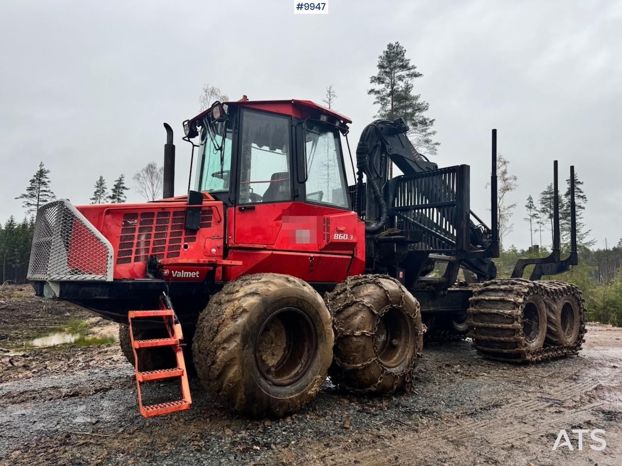 Valmet 860 forwarder (VIDEO) - جرار شحن جذوع أشجار الغابات: صورة 1 Valmet 860 forwarder (VIDEO) - جرار شحن جذوع أشجار الغابات: صورة 1
