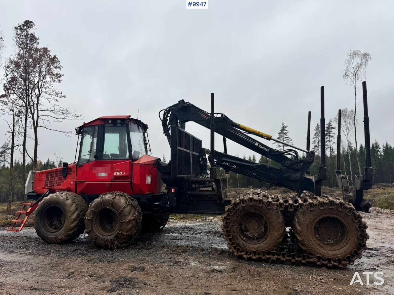 Valmet 860 forwarder (VIDEO) - جرار شحن جذوع أشجار الغابات: صورة 3 Valmet 860 forwarder (VIDEO) - جرار شحن جذوع أشجار الغابات: صورة 3