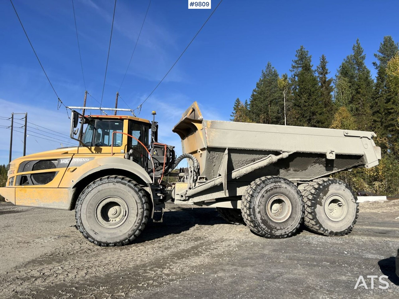 Volvo A40G dump truck - شاحنة مفصلية: صورة 3 Volvo A40G dump truck - شاحنة مفصلية: صورة 3