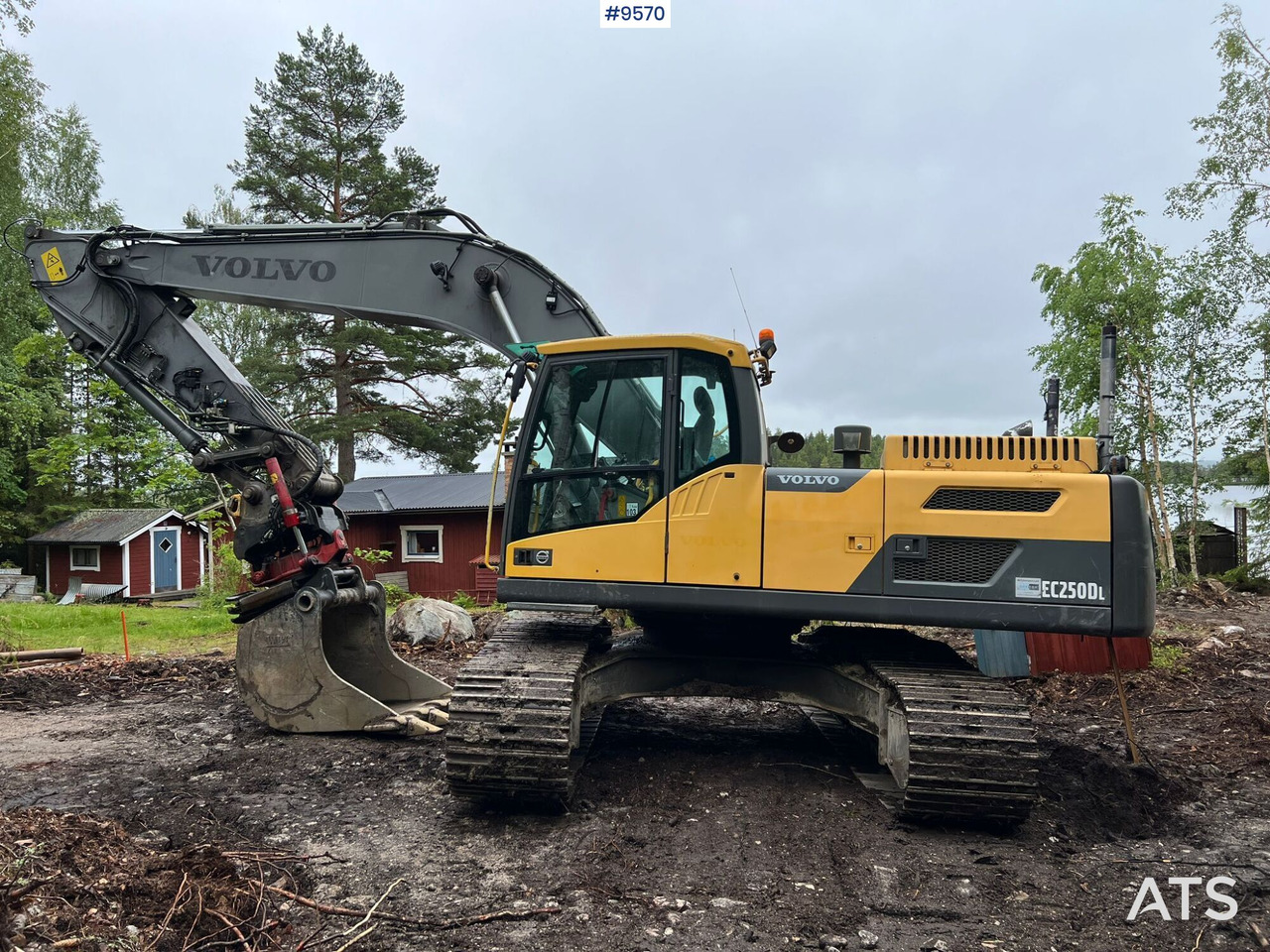 Volvo EC 250 DL grävsystem, rotor och planerskopa - حفار زاحف: صورة 1 Volvo EC 250 DL grävsystem, rotor och planerskopa - حفار زاحف: صورة 1
