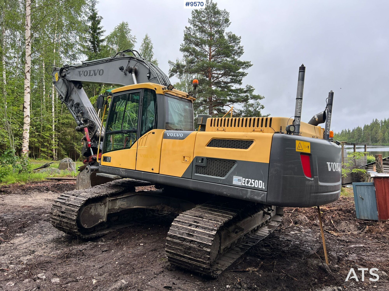 Volvo EC 250 DL grävsystem, rotor och planerskopa - حفار زاحف: صورة 4 Volvo EC 250 DL grävsystem, rotor och planerskopa - حفار زاحف: صورة 4