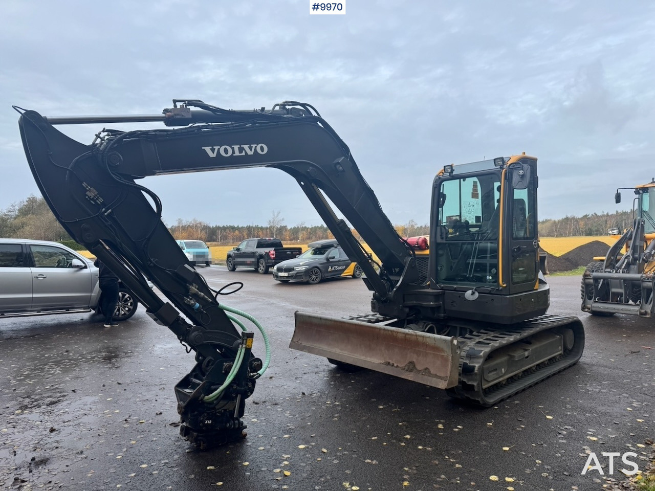 Volvo ECR88D crawler excavator with rotor tilt, 3 buckets, and ripper. 910 hours! - حفار زاحف: صورة 2 Volvo ECR88D crawler excavator with rotor tilt, 3 buckets, and ripper. 910 hours! - حفار زاحف: صورة 2