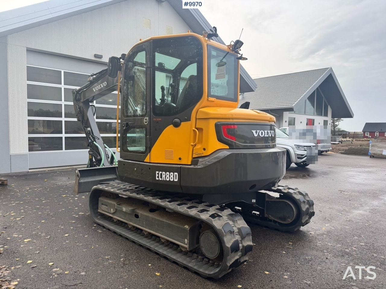 Volvo ECR88D crawler excavator with rotor tilt, 3 buckets, and ripper. 910 hours! - حفار زاحف: صورة 3 Volvo ECR88D crawler excavator with rotor tilt, 3 buckets, and ripper. 910 hours! - حفار زاحف: صورة 3