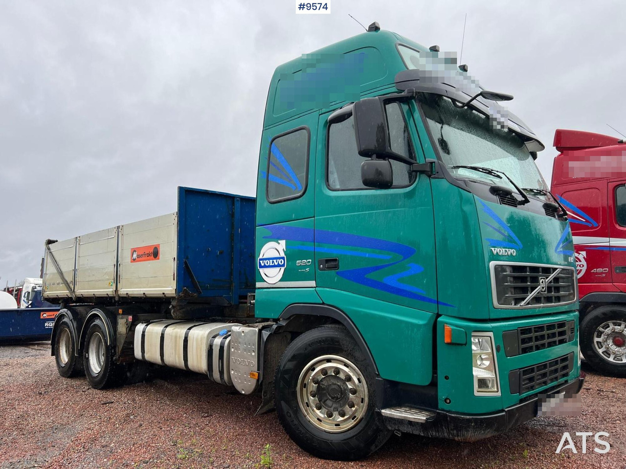 Volvo FH 520 6X4 Quick lock with flatbed - شاحنات مسطحة: صورة 3 Volvo FH 520 6X4 Quick lock with flatbed - شاحنات مسطحة: صورة 3