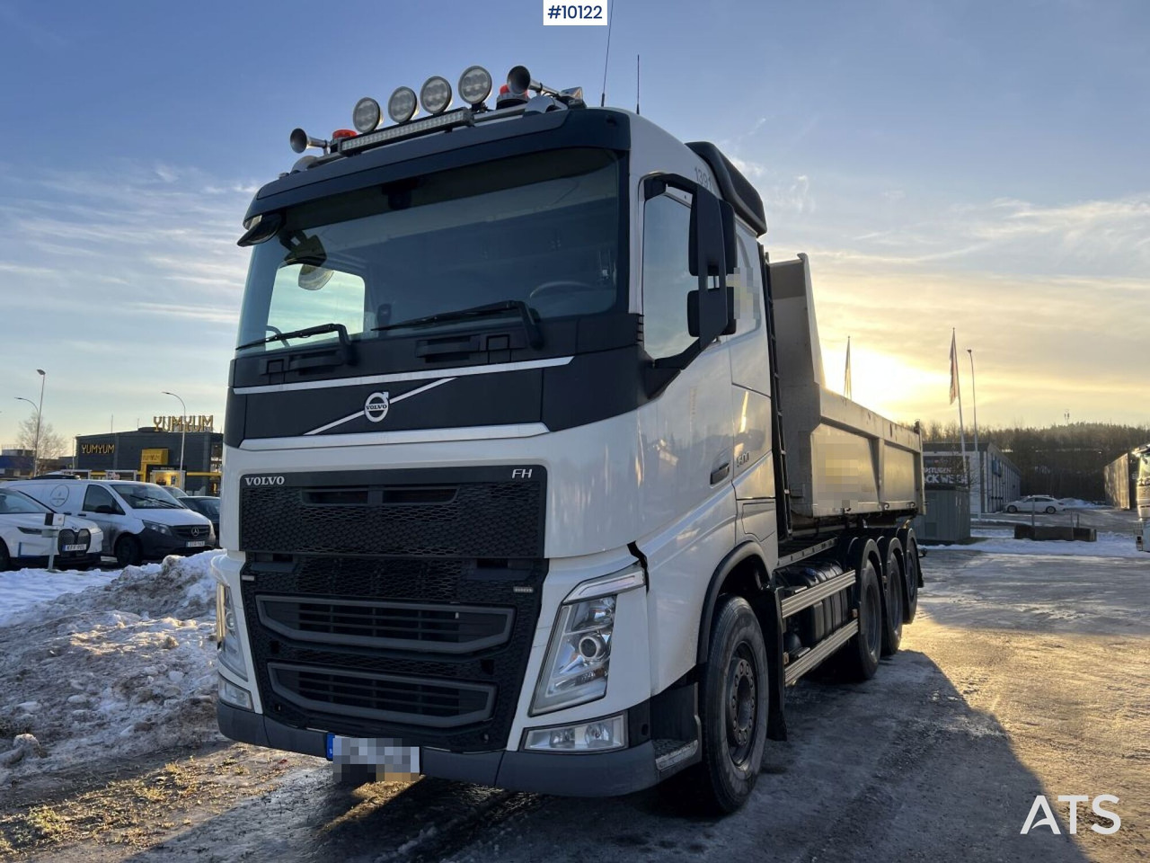 Volvo FH 8*4 Tridem Hooklift with flatbed - شاحنة برافعة خطافية: صورة 3 Volvo FH 8*4 Tridem Hooklift with flatbed - شاحنة برافعة خطافية: صورة 3