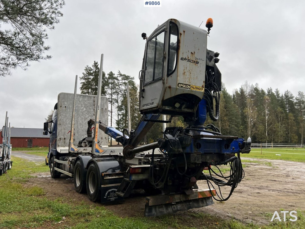 Volvo FH D13 Timber truck with Palfinger M110 crane - شاحنة قطع الأشجار: صورة 5 Volvo FH D13 Timber truck with Palfinger M110 crane - شاحنة قطع الأشجار: صورة 5